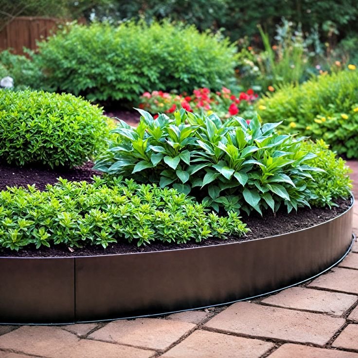 Flower Bed Border Edgy Rubber Borders