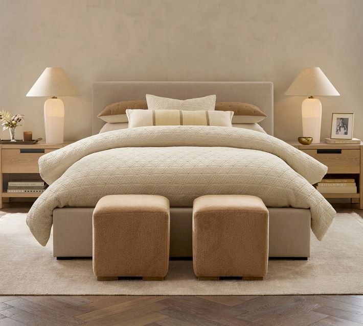 Modern Luxury Bedroom Furniture Glamour Meets Practicality