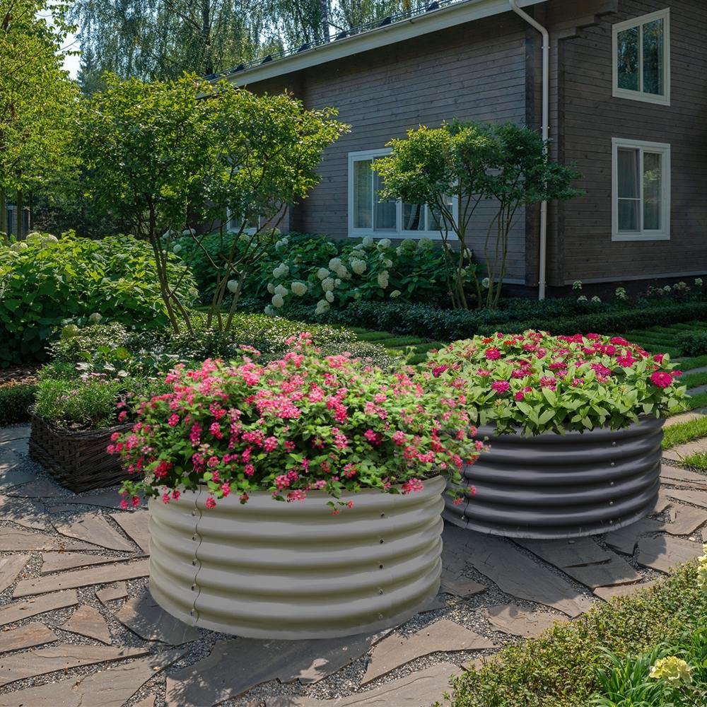 Round Flower Beds Elegant Circular Patterns
