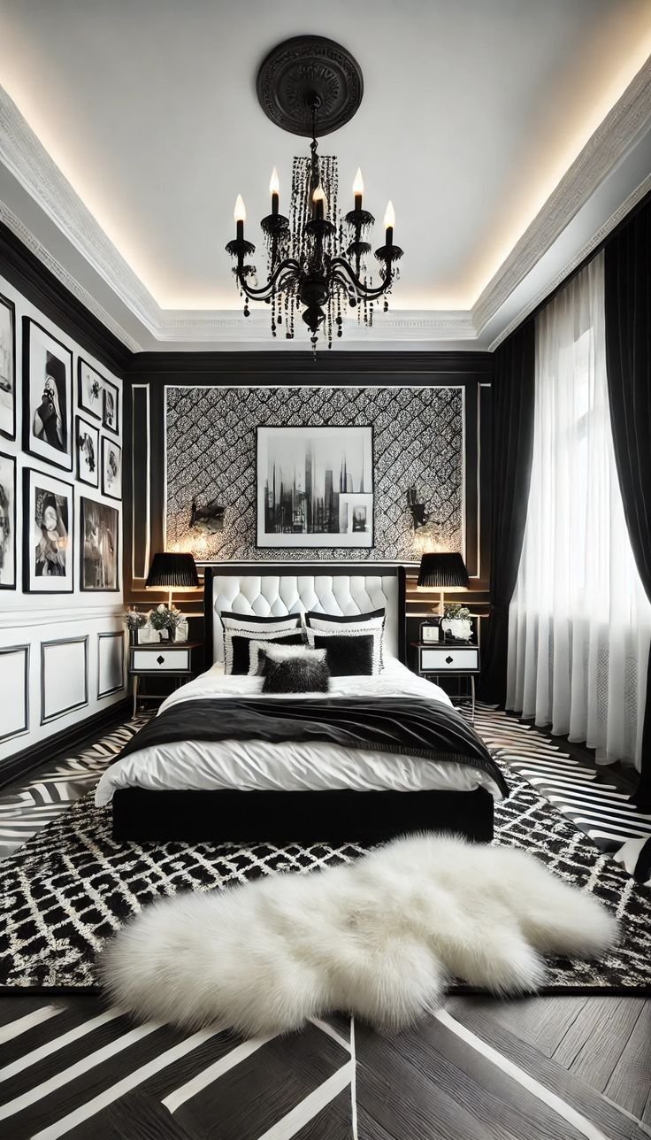 Bedroom Interior Designs Nature-Inspired Serenity: A Green Oasis