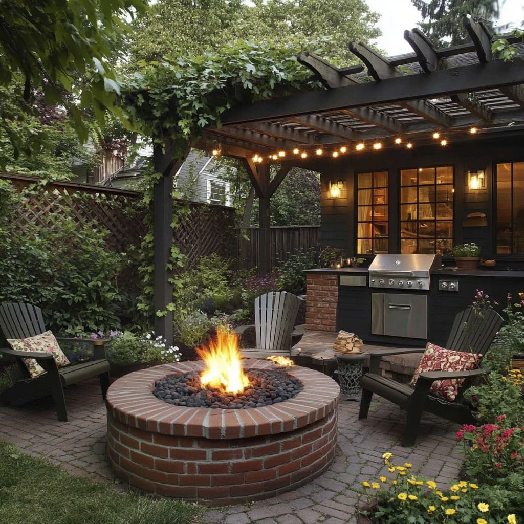 Small Backyard Fire Pit Ideas Cozy Stylish Designs