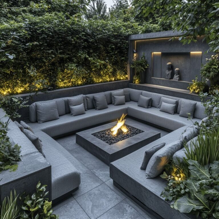 Sunken Fire Pit Ideas