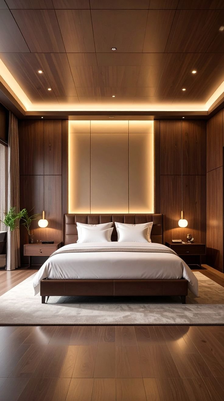 Modern Luxury Bedroom Design Chic Canopy Beds