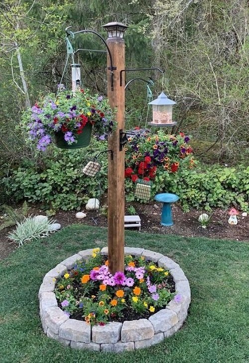 Outdoor Landscaping Functional Raised Garden Beds