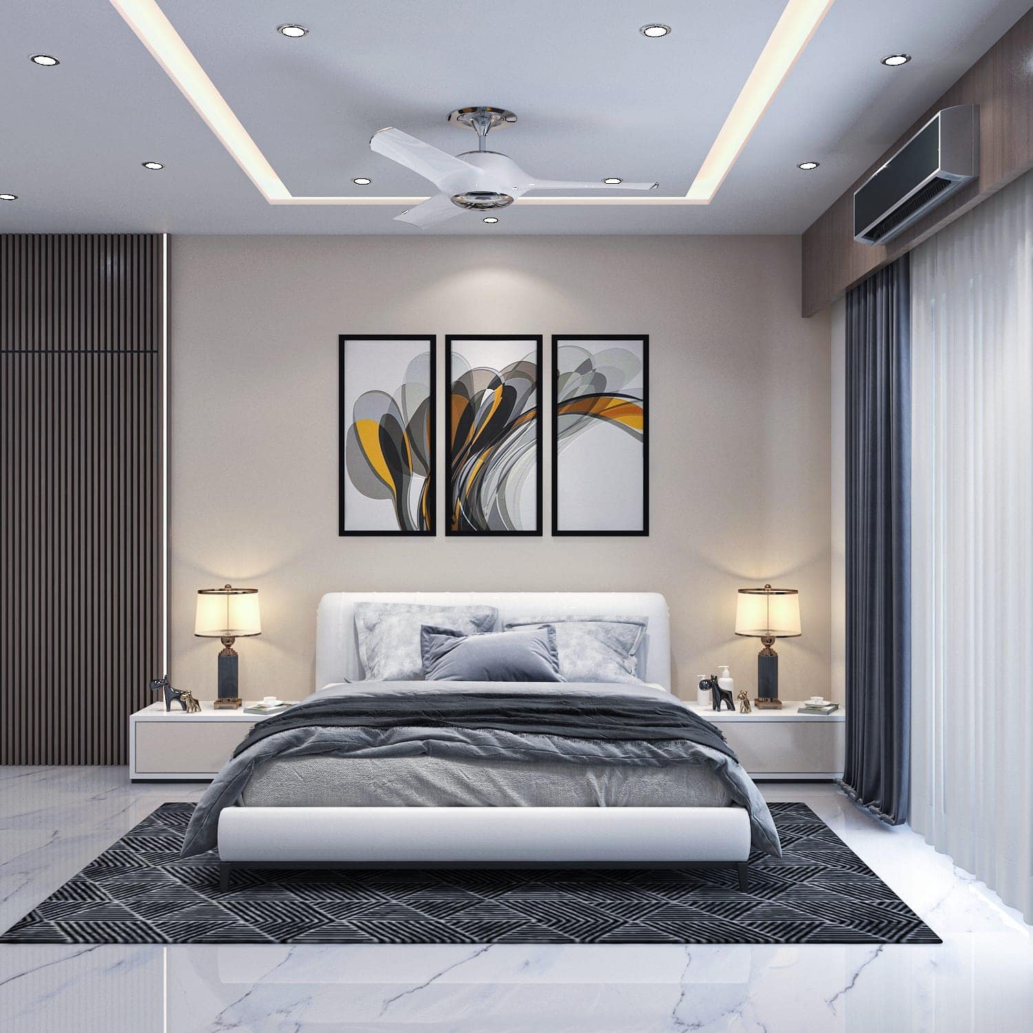 Modern Luxury Bedroom Design Sophisticated Color Palettes