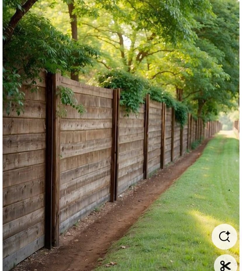Wood Fence Ideas That