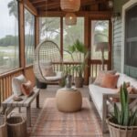Transform a Covered Porch Screened-In Back Porch Ideas