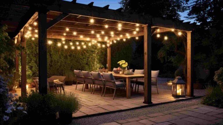 Stunning Pergola Lighting Ideas That Will Transform Your Outdoor Oasis!
