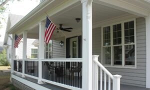 Back Porch Railing Ideas