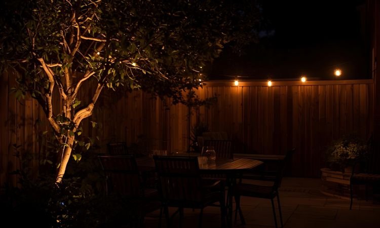 Backyard Patio Lights