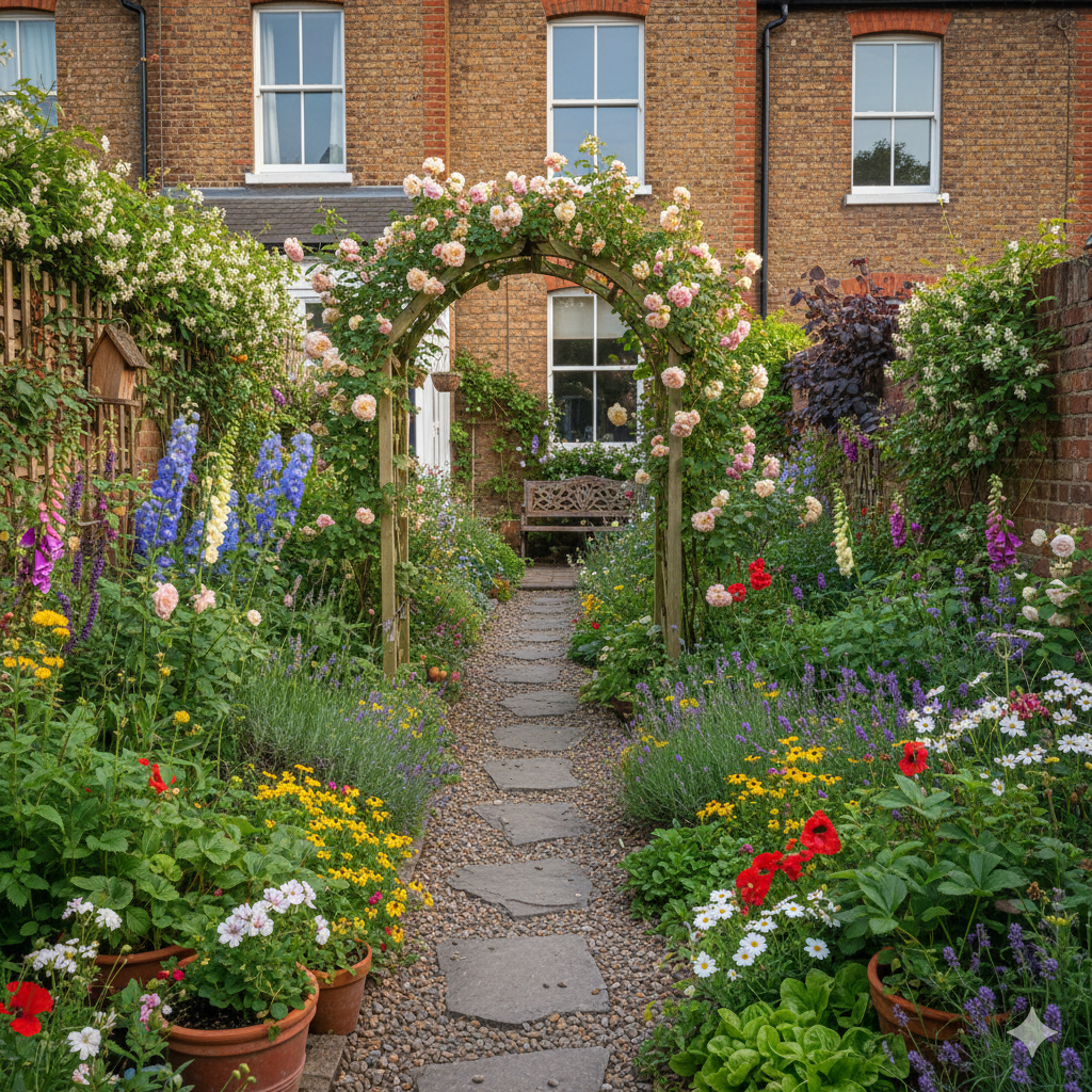 Victorian Terrace Patio Ideas