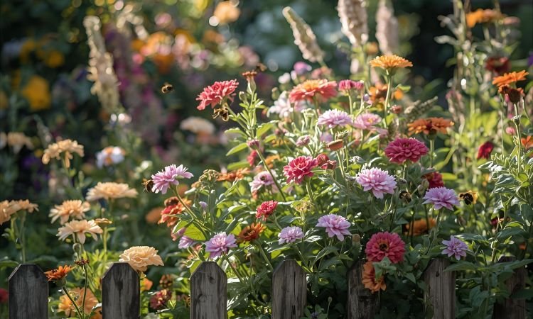 cottage flower garden