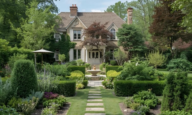 French Country Garden Landscaping