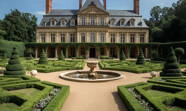 french formal garden