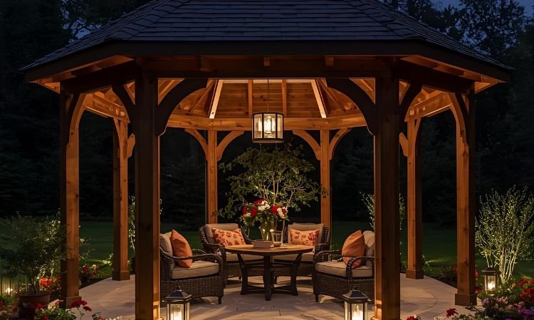 Gazebo Lighting Ideas