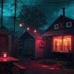 Backyard sheds hangout