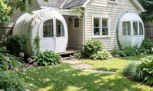 Granny pods backyard cottage