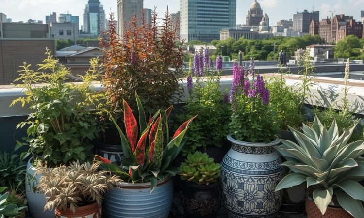 Sun loving plants for containers