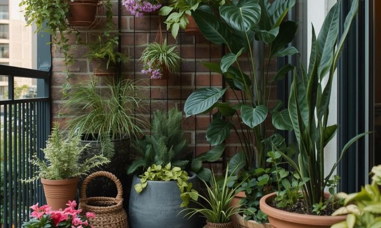 Balcony garden decor ideas