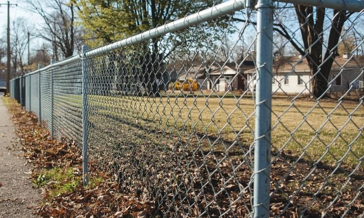Chainlink fence makeover