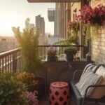Mini balcony ideas apartment
