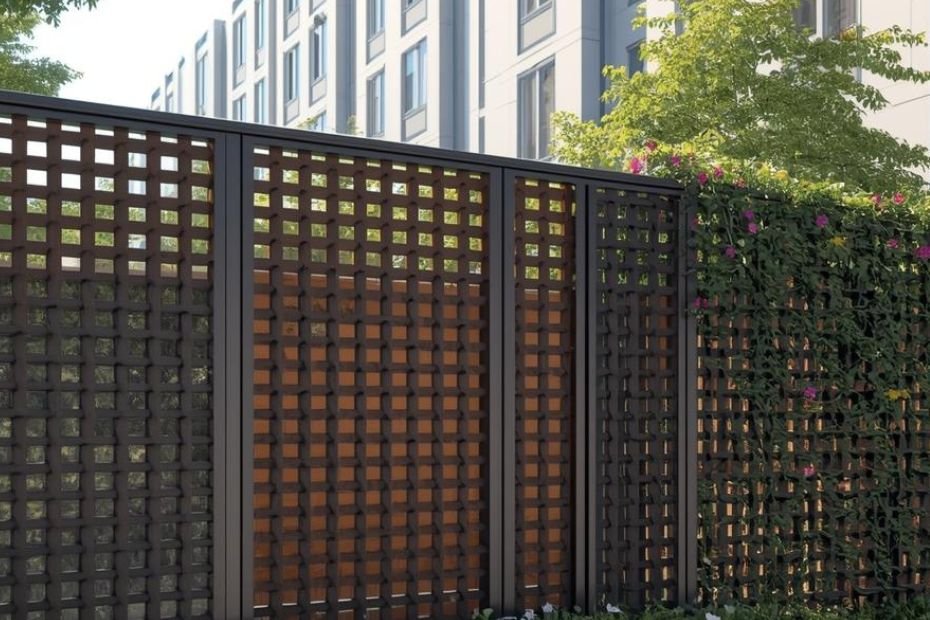 Privacy lattice fence ideas