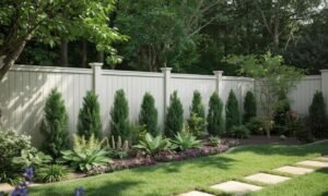 Privacy walls backyard