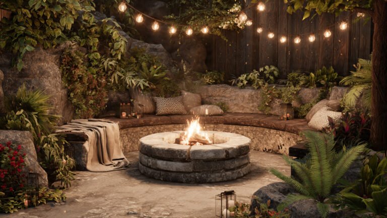 Cozy Small Backyard Fire Pit Ideas for a Warm and Inviting Outdoor Space