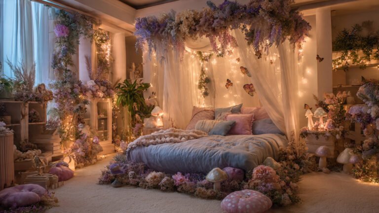 Whimsical Fairy Garden Bedroom Ideas for a Magical Nature-Inspired Retreat