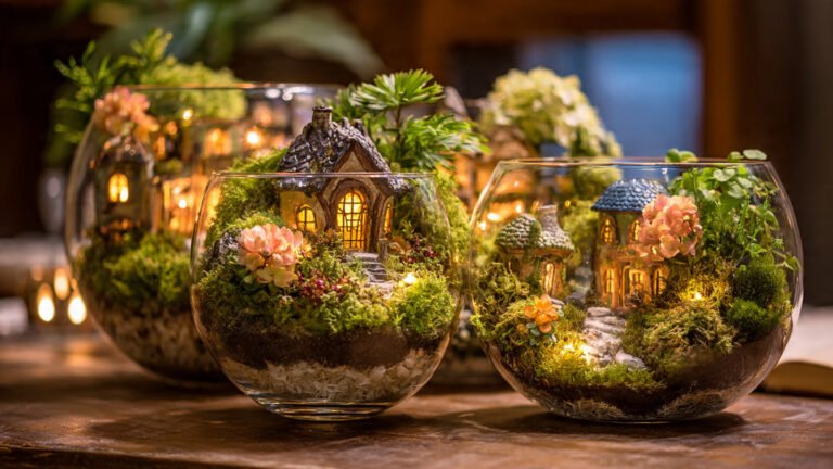 Enchanting Fairy Garden Centerpiece Ideas for a Magical Table Display