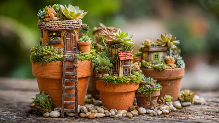 Magical Fairy Garden Pot Ideas for a Whimsical Miniature Outdoor Escape