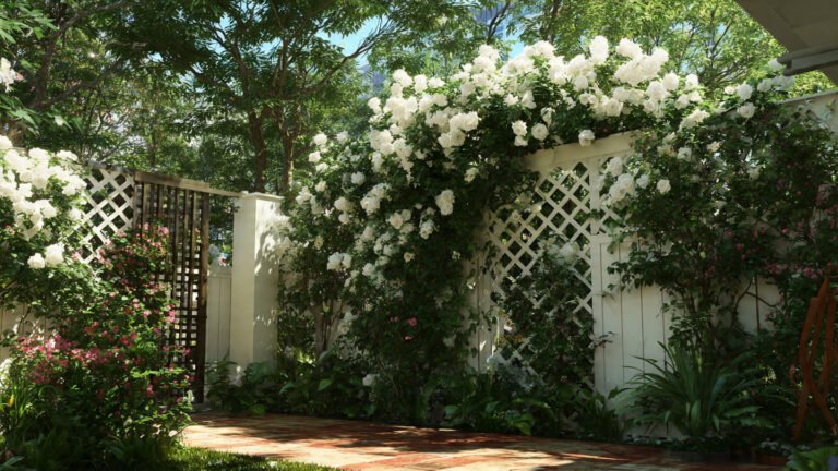 17 Stunning Garden Wall Trellis Ideas to Transform Your Outdoor Space