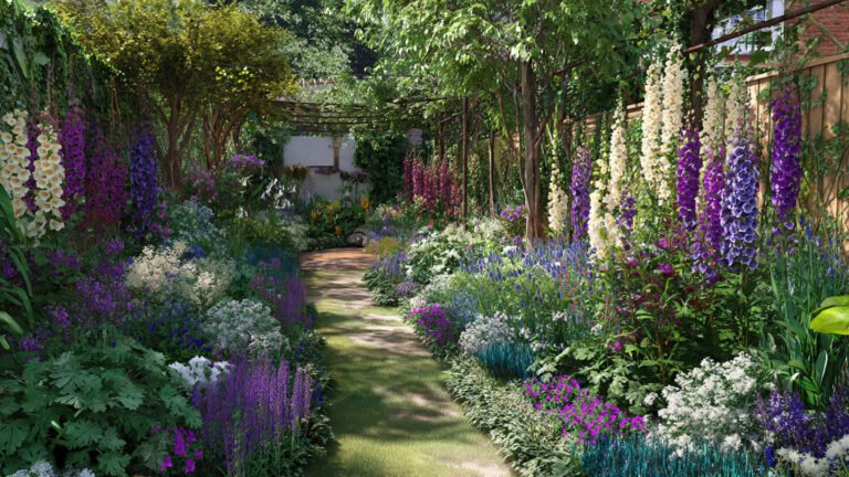 17 Creative Narrow Flower Bed Ideas for a Stylish and Space-Smart Garden