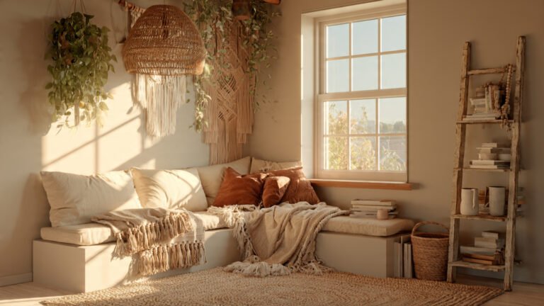 16 Dreamy Boho Reading Nook Ideas to Create Your Perfect Literary Sanctuary