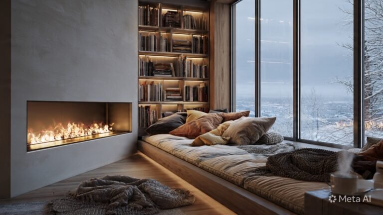 10 Dreamy Fireplace Reading Nook Ideas for Ultimate Comfort