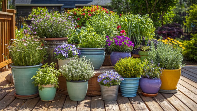 19 Outdoor Container Gardening Ideas for Stunning Small Spaces