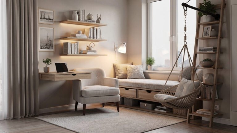 Smart Reading Nook Ideas for Small Spaces for a Cozy and Relaxing Corner