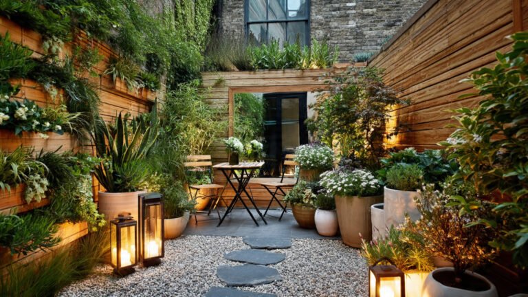 Tiny Courtyard Garden Ideas That Feel Lush, Cozy, and Beautifully Relaxing