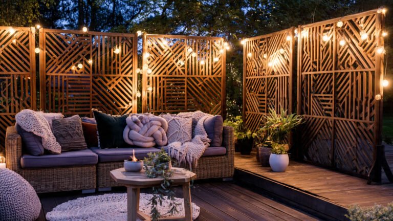 Back Deck Privacy Ideas That Make Neighbors and Wind Feel Far Away