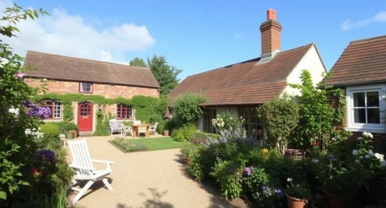 18 English Country Cottage Garden Ideas for a Romantic Landscape