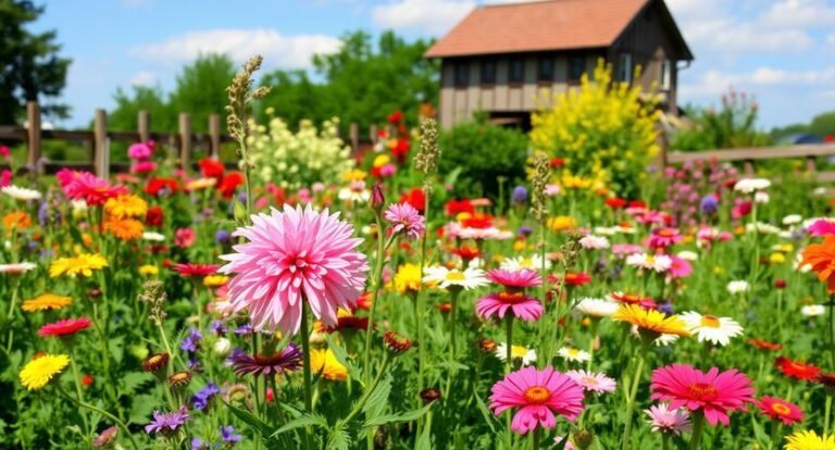 29 Charming Ideas for a country flower garden That Feels Like Home