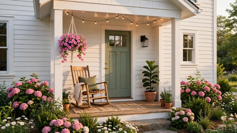 26 Small Front Porch Ideas on a Budget for a Welcoming Entry