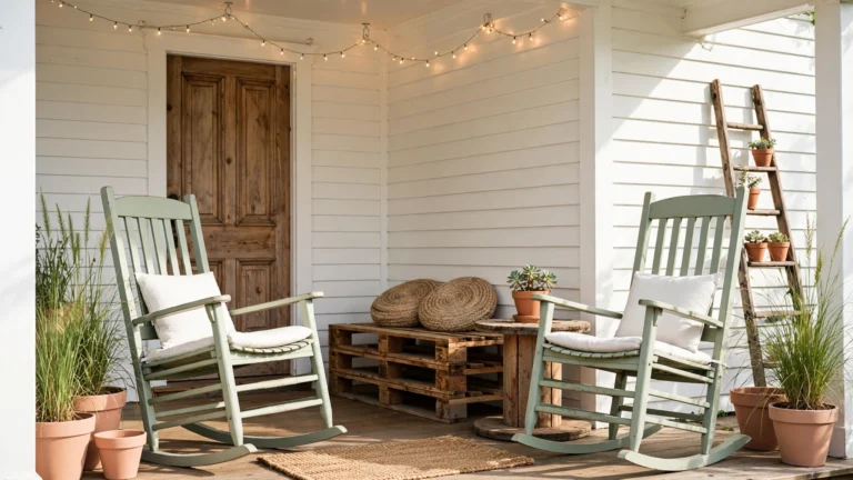 26 Small Front Porch Ideas on a Budget for a Welcoming Entry