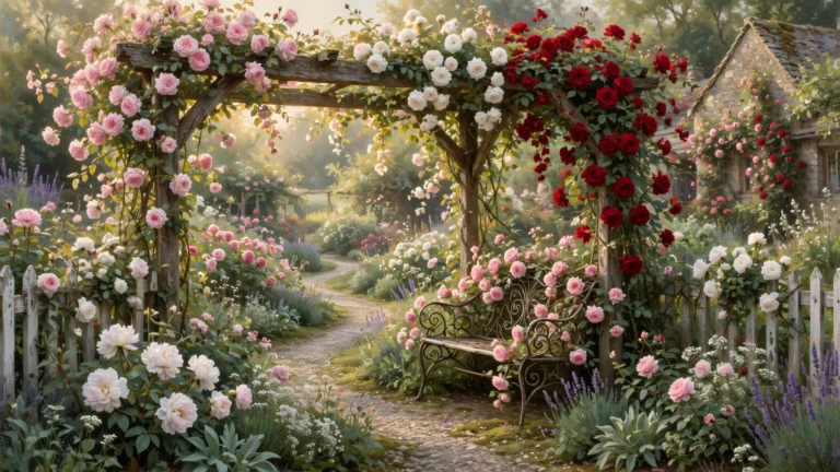25 Vintage Rose Garden Ideas for Timeless Beauty
