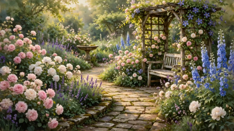 19 Ways to Embrace the Vintage Flower Garden Aesthetic