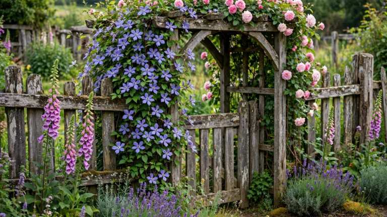 21 Charming Cottage Garden Fence Ideas for a Whimsical Outdoor Retreat