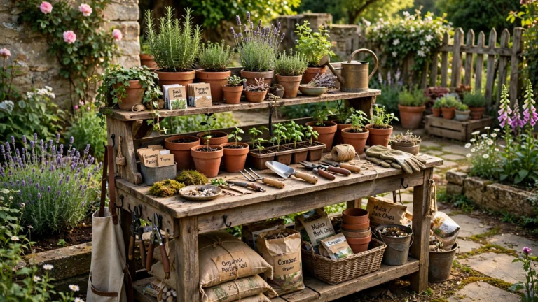 15 Creative Garden Potting Bench Ideas for Every Gardener