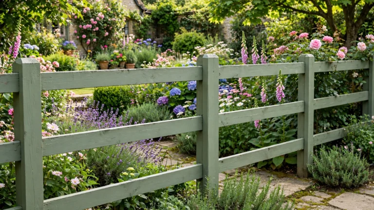 15 Garden Fence Colours Ideas to Transform Your Outdoor Space