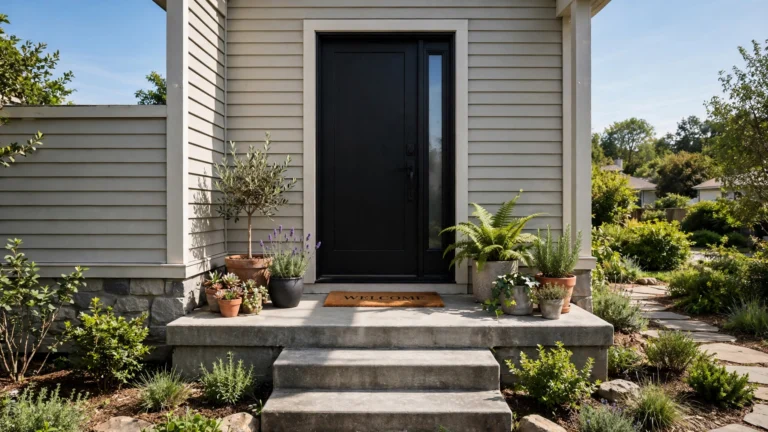 Brilliant Small Uncovered Front Porch Ideas for Maximum Curb Appeal