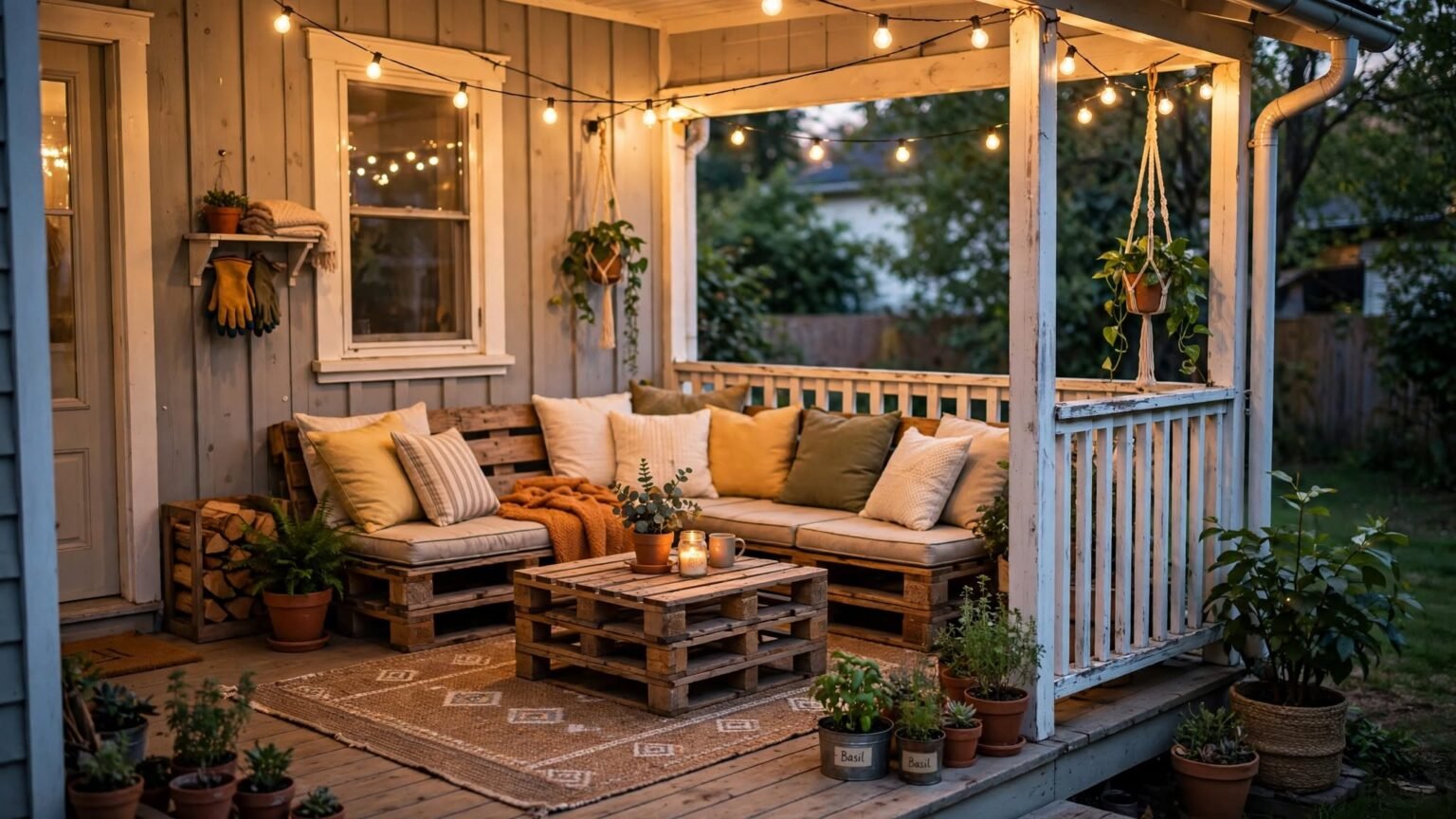16 Back Porch Ideas on a Budget That Transform Your Outdoor Space